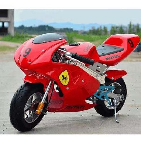 미니오토바이 오토바이 바이크 50cc 4륜바이크 3륜바이크 오프로드바이크, 4. 조명이없는두번의스트로크.(혼합오일)