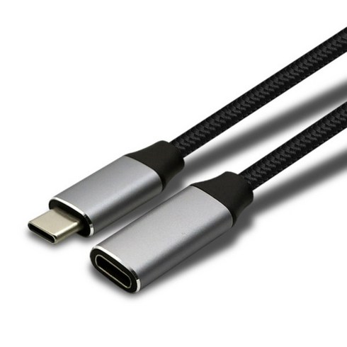 2024년 가성비 최고 cf003g - CableMate Type-C 10G 메쉬 연장 케이블 3m/CM-CF003/C타입/CM-CF 연장 타입/4K UHD 60Hz 지원/알루미늄 차폐/난연성 소재(UL인증)/고속충전