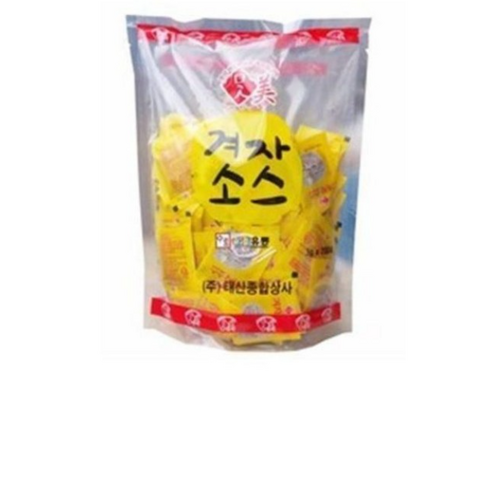 태산 맛미 겨자소스 3g x200개, 600g, 3개