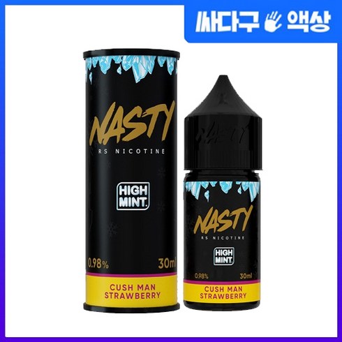 네스티 입호흡 9.8mg 슬로우 블로우 쿠쉬맨 전담액상 정품 아삽그레이프, 네스티 쿠쉬맨 망고딸기 하이민트 입호흡, 1개