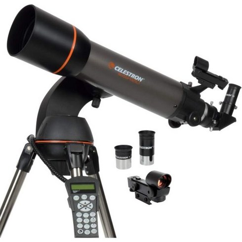 102slt - Celestron NexStar 102SLT 컴퓨터화 망원경 컴팩트하고 휴대성이 좋습니다 – 굴절 광학 설계 SkyAlign 기술 손 제어 102mm 조리개