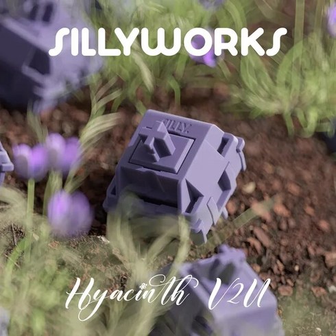 Hyacinth V2U 선형 스위치 나일론 5 핀 기계식 또는 게임용 키보드, 01 Hyacinth V2U, 03 70PCS, 한개옵션2