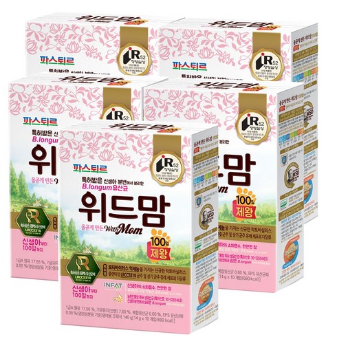 파스퇴르 위드맘 제왕100일 스틱분유 14g(10봉 x5팩)