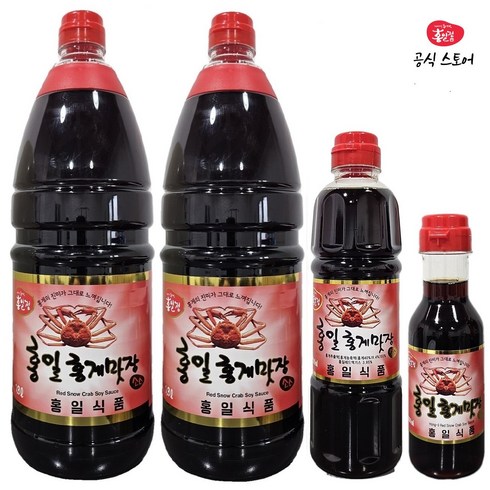 홍게간장 - [다미향] 홍게맛장소스 홍일식품, 4.3L, 1세트