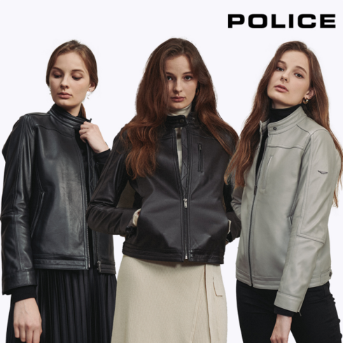 폴리스 [폴리스] POLICE 여성 양가죽 레더 자켓 3종 택1 (PCJK031W)