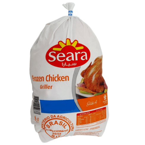 S.N. FOOD SEARA HALAL CHICKEN WHOLE(브라질통닭)냉동닭고기 1KG(1BOX/10마리), 1kg, 5개