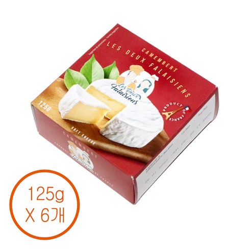 TOINOU 토이노우 까망베르치즈 레드팔레지엉 125g, 6개