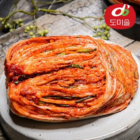 도미솔 맛있는 김치 4종 10kg - [도미솔] 박미희 포기김치 10kg, 1개