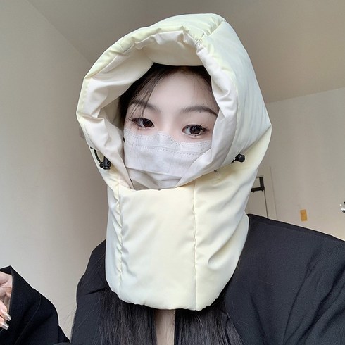 위원 패딩 바라클라바 넥워머