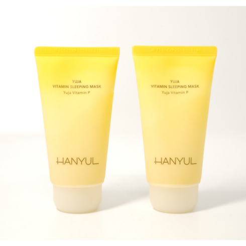 한율 달빛유자 수면팩 기획, 70ml, 4개