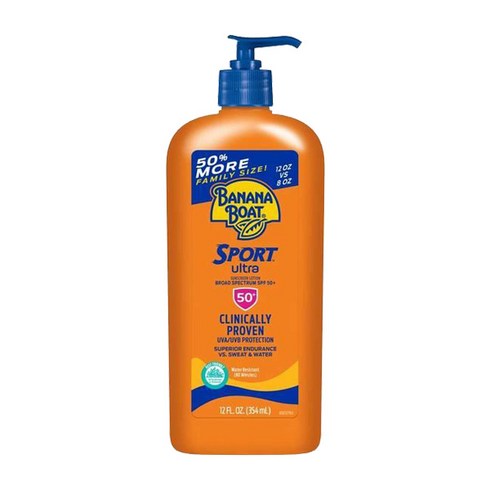 [Banana Boat] 바나나보트 선크림 대용량 스포츠용 SPF50 354ml, 선크림 354ml 1개, 단품, 1개