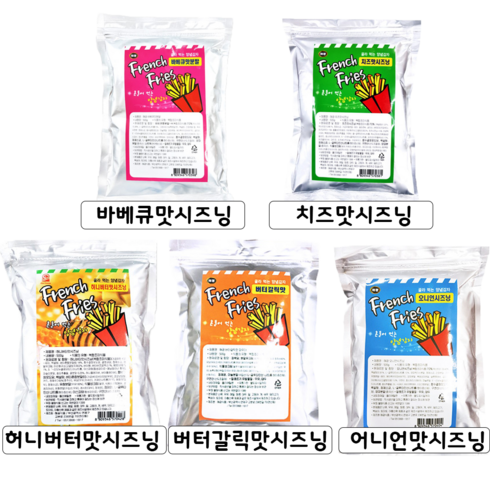 분말 시즈닝 뿌링클 가루 단품 5가지 맛 100g 500g, 바베큐맛시즈닝(100g), 1개