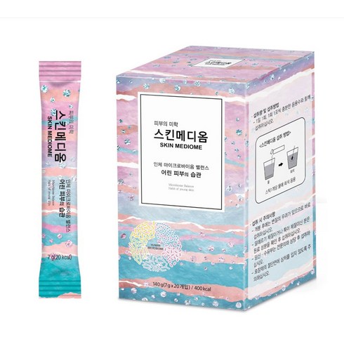 [스킨독스]스킨 메디옴 140g (7g x 20pcs) /먹는 뷰티 제품, 1박스