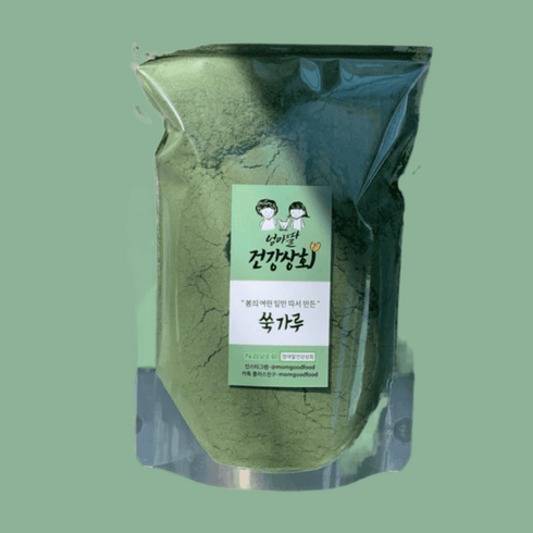 쑥가루 500g 국산 쑥 여린잎 쑥가루요리, 1개, 1개