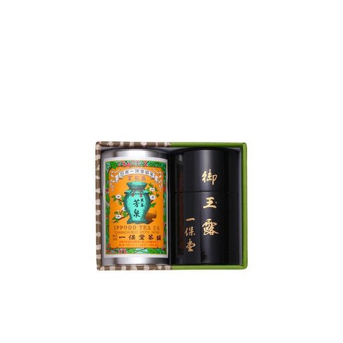 Ippodo Gyokuro Kanro & Sencha Hosen Set [일본발송] 잇포도 교쿠로 칸로 80g & 센차 호센 95g 세트