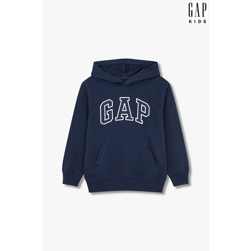 갭키즈 24년 [키즈 남아 6-14세] 헤리티지 로고 후드 티셔츠 5214127021056