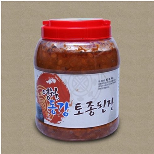 영월 토종 된장 수작업100% 수입콩 3Kg, 1개