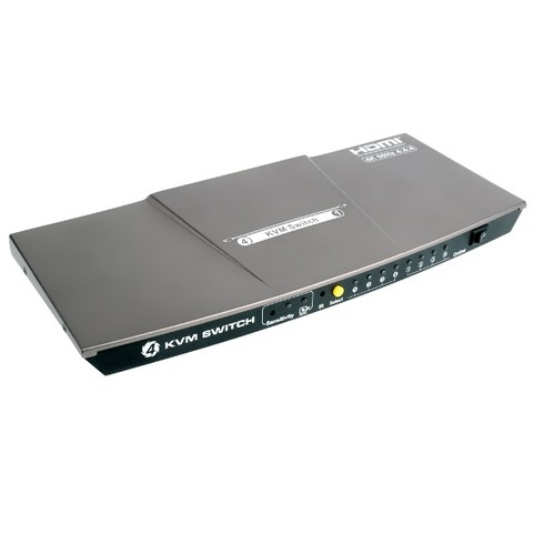 이지넷 NEXT-7204KVM-4K 4대1 USB HDMI 2.0 KVM 스위치