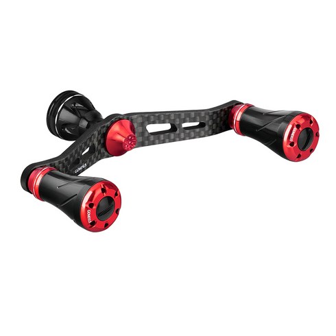 2023년 가성비 최고 고멕서스더블핸들 - 고멕서스 스피닝릴 카본더블핸들 세일러20 98mm 시마노 다이와 호환, 블랙레드 BKRD