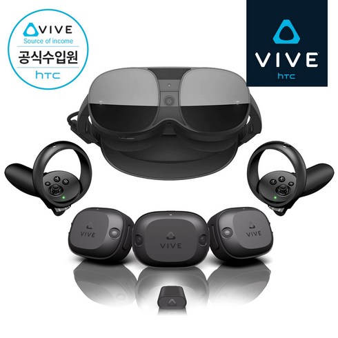 [아듀2023][HTC 공식스토어] HTC VIVE 바이브 XR Elite + 얼티미트 트래커 패키지, 1세트