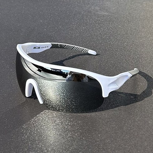 스타일호른 가빈 스포츠 선글라스 G101 내 얼굴에 딱 맞춘 탄탄한 선글라스 (360도 코패드 도수클립 포함), C7+실버미러+화이트