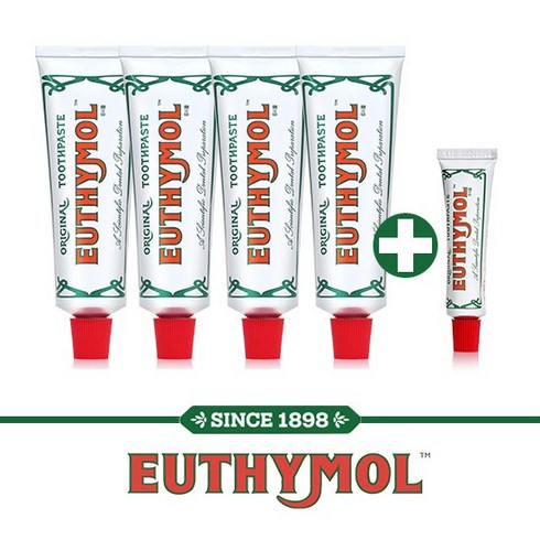 euthymol - 유시몰 치약 120g4 + 20g1, 120g