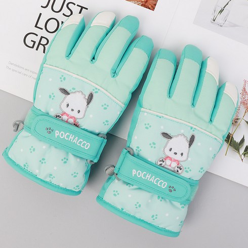 2023년 가성비 최고 선희통상 스키나라장갑 아동장갑 - 산리오 5캐릭터 보온장갑 (생활방수) 어린이 스키장갑