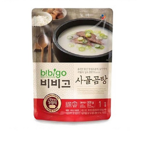 비비고 사골곰탕, 300g, 24개