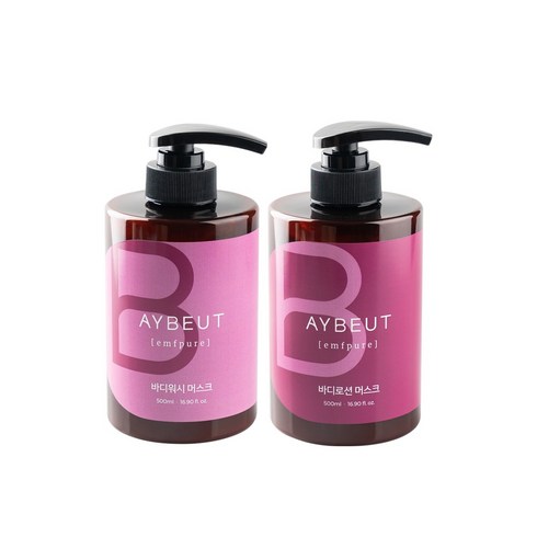 에이비어트 엠퓨얼 릴렉싱 바디케어 머스크 세트 500ml, 1개