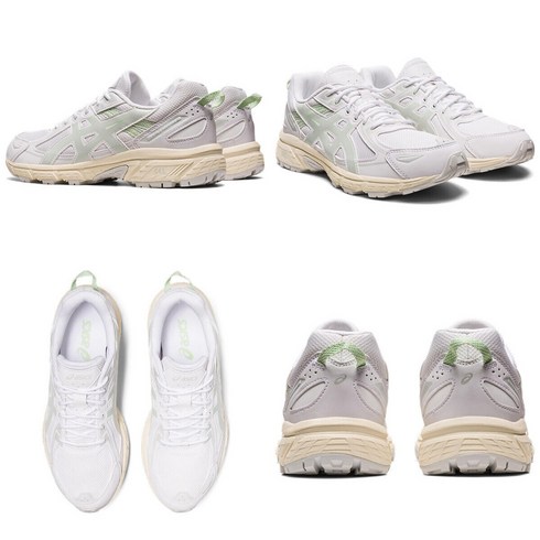 2023년 가성비 최고 아식스젤1130 - 국내 매장판 아식스 젤 벤쳐 6 SPS ( WHITE / GLACIER GREY ) 운동화 러닝화