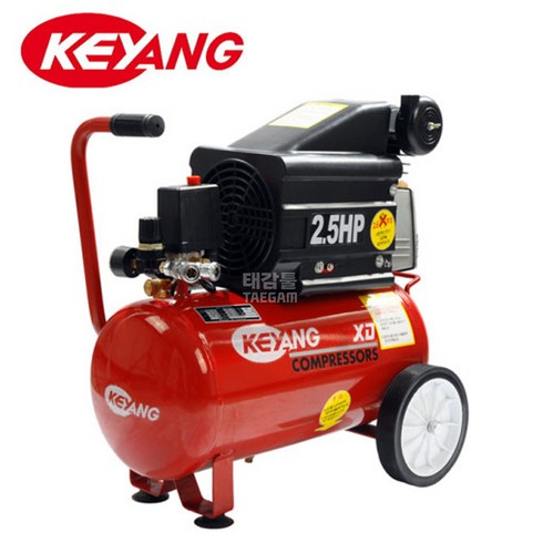 계양 KAC-25 콤프레샤 2.5마력 1500W 에어타카 25리터, 1개