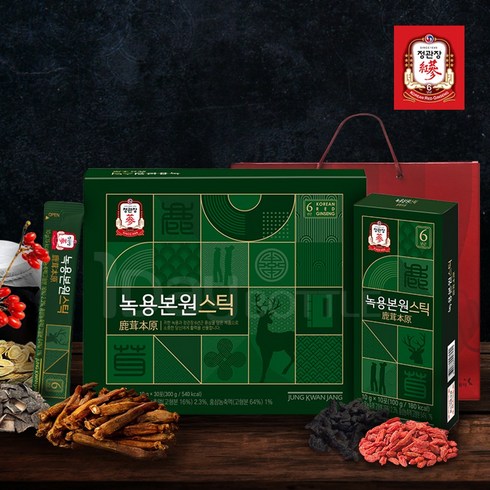 정관장 녹용본원스틱 10g x 30포 2set (쇼핑백포함), 2개