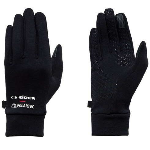 2023년 가성비 최고 아이더방한장갑 - 아이더 폴라텍 파워스트레치를 사용한 남녀공용 장갑 DUU22V03Z1(BLACK), 블랙(Z1), 1개
