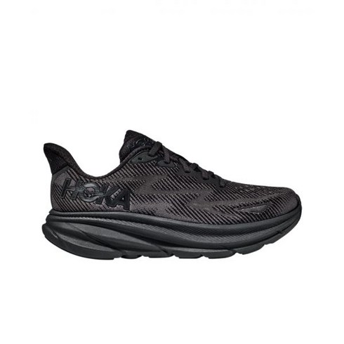 1127896/bblc - 여성 호카 클리프톤 9 블랙 - 레귤러 Hoka Clifton Black Regular 1127896-BBLC