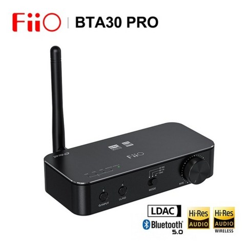 2024년 가성비 최고 FIIO BTA30 PRO - FiiO BTA30 PRO HI-RES 하이파이 무선 블루투스 수신기 LDAC 장거리 30M 송신기 PC TV 스피커 헤드폰용 XDUOO, FIIO BTA30 프로, FIIO BTA30 프로