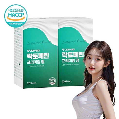 장용성 락토페린 다이어트 프리미엄 정 3000mg, 2개, 60정