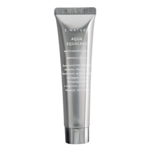 에스네이처 아쿠아 스쿠알란 수분크림, 60ml, 3개