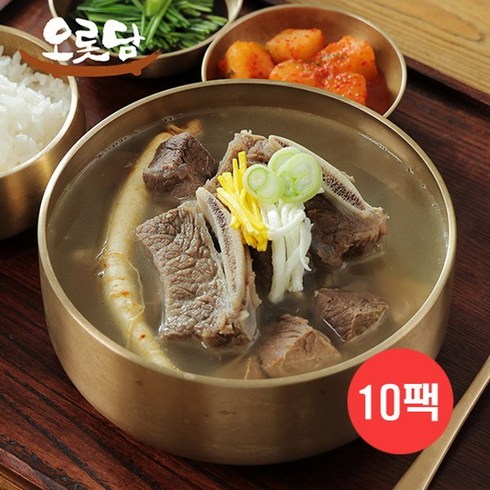 오롯담구이세트2.6kg - [최정민] 오롯담 특 갈비탕 700g, 5개