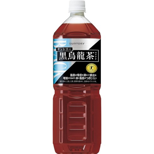 흑우롱차 - 산토리 흑우롱차 350ml 6개세트 쿠로우롱차, 8개, 1개입, 1.4L