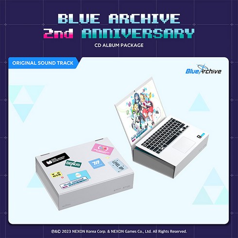 핫트랙스 O.S.T - 블루 아카이브 2주년 기념 [BLUE ARCHIVE] [CD ALBUM PACKAGE]