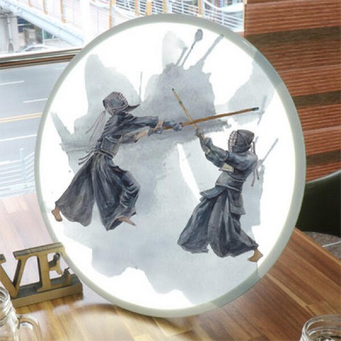 아트박스/꾸밈 nb294-LED액자45R_검도, 본품