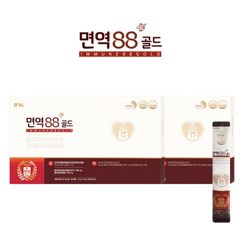 면역88 골드 PGA-K 폴리감마글루탐산칼륨 8주분, 840g, 1박스