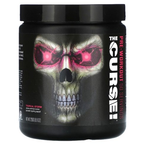 코브라 랩스 JNX Sports The Curse 운동 전 보조제 트로피칼 스톰 250g(8.8oz), 1개