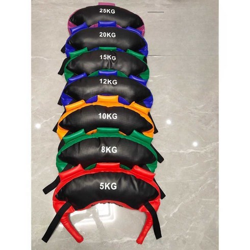 사낭 크로스핏 트레이닝 특공대 웨이트 근력 스쿼트, 보라색 25kg