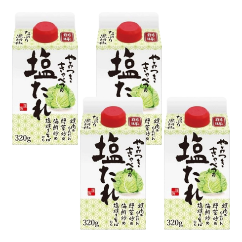 시오타래소스 - 일본 소미 창미 시오다래 일본 타래 일식 양배추 소스 320g x4개, 4개, 320ml