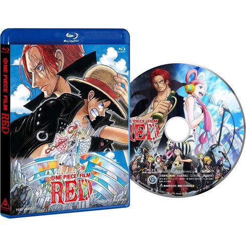 ONE PIECE FILM RED 원피스 필름 레드 스탠다드 에디션 통상반 블루레이 Blu-ray