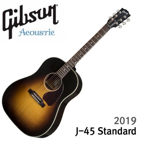[프리버드] Gibson Acoustic J-45 Standard RS45VSN19, 단품