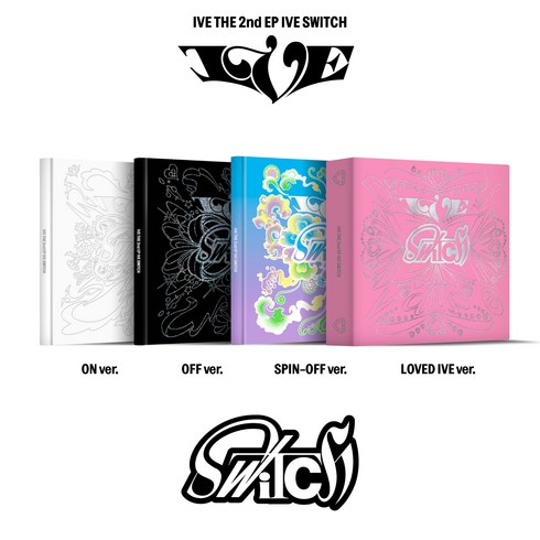 아이브스위치4종 - 아이브 (IVE) 4종SET / IVE SWITCH: IVE THE 2nd EP (4종/L100005974)(예약)4/30발송예정