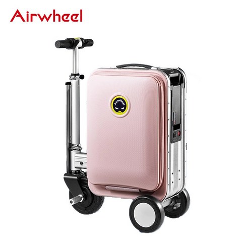 에어휠 전동 캐리어 블랙핑크 Airwheel 스마트 기내용 20인치 캐리어 SE3S