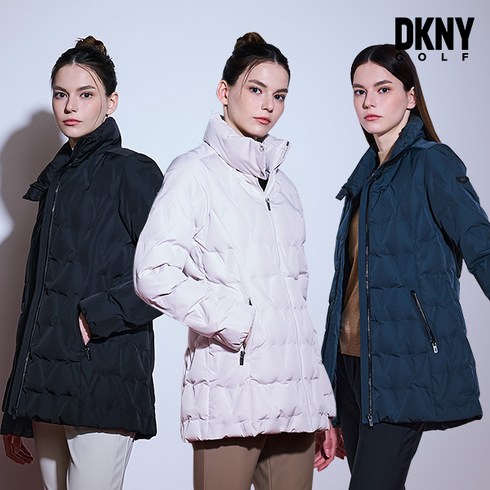 [DKNY GOLF] 튜브 덕다운 재킷 여성 3컬러 택1